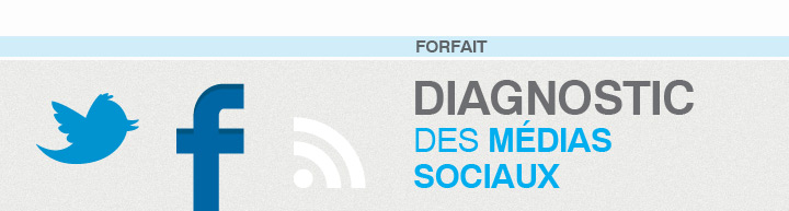 Diagnostic des médias sociaux - Forfait
