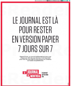 journal papier
