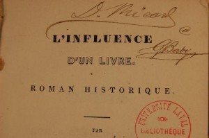 L'influence d'un livre