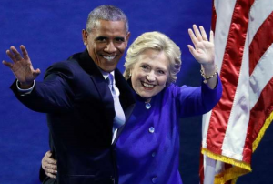 Barack et Hillary