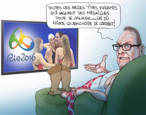 Aubut carricature